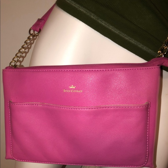 Juicy Couture pink crossbody nwot - Picture 2 of 6